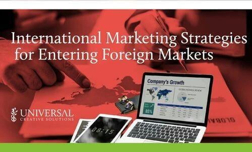 International Marketing Strategies for Entering Foreign Markets